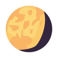 Moon icon illustration design vector