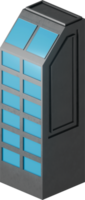 Isometric Sci Fi Building Blocks Futuristic Structure Asset png