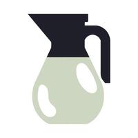 A coffee maker icon on a white background vector