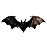 Generated Ai Scary Halloween Bat with Sharp Teeth png