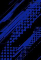 a blue and black background with a pattern vector