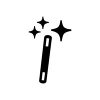 magic icon, illustration in white background vector