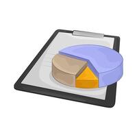 Pie Chart Effective Visualization illustration vector