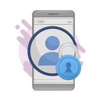 illustration of User Security vector