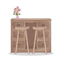 simple Bar Layout vector