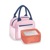 Food Containers for Lunch vector