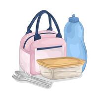 Containers and Bottles illustration vector