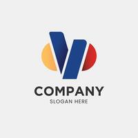 Logo Company elegant template vector