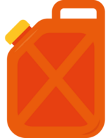 A can of gas with a cross on it png