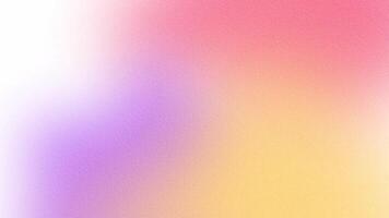 Abstract gradient background with grainy texture video