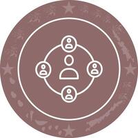 Networking Icon Design vector