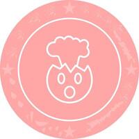 Exploding Head Icon Design vector