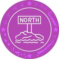 Northpole Icon Design vector