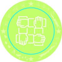 Teamwork Icon Design vector