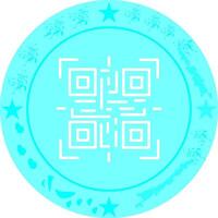 QR Code Reader Icon Design vector