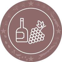 Wine Vineyard Icon Design vector
