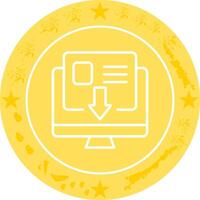 Landing Page Icon Design vector