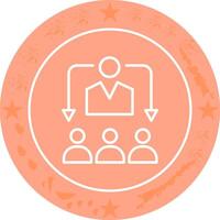 HR Technology Icon Design vector