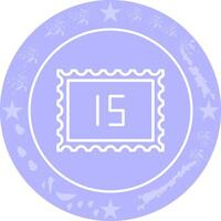 Postage Due Icon Design vector