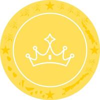 Crown Icon Design vector
