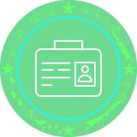 Office Card Icon Design vector