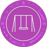 Swing Time Icon Design vector
