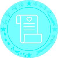 Wishlist Icon Design vector