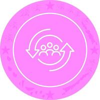 Career Change Icon Design vector