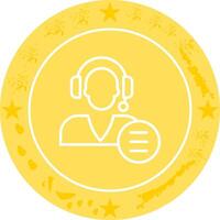 Assistance Request Icon Design vector