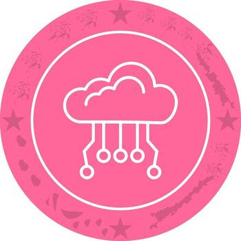 Cloud Computing Icon Design vector