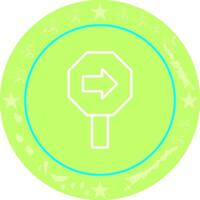 Right Arrow Icon Design vector
