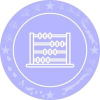 Abacus Icon Design vector