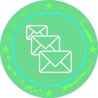 Priority Mail Icon Design vector