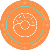 Doughnut Icon Design vector