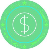 Dollar Icon Design vector