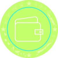Wallet Icon Design vector
