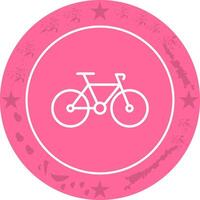 Bicyclist Icon Design vector