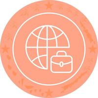 International Job Icon Design vector