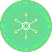 Network Icon Design vector