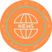 News Website Icon Design vector