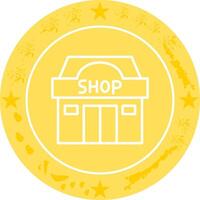 Store Icon Design vector