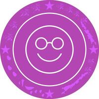 Nerd Face Icon Design vector