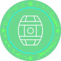 Wine Barrels Icon Design vector