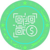 QR Code Payment Icon Design vector