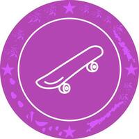 Skateboard Icon Design vector