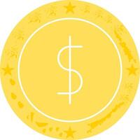 Dollar Icon Design vector