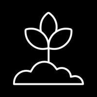 Sprout Icon Design vector