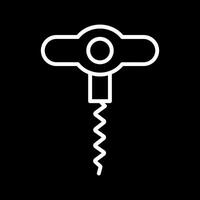 Wine Opener Icon Design vector