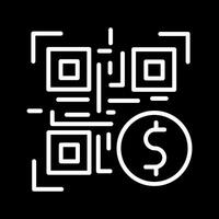 QR Code Payment Icon Design vector