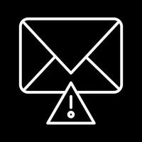 Message Alert Icon Design vector